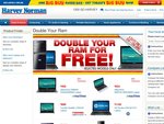 Double Your RAM for Free - Harvey Norman