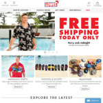 Free Shipping on All Orders @ Lowes