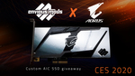 Win an AORUS AIC NVMe 1TB SSD with Custom Modded SSD Cover from AORUS