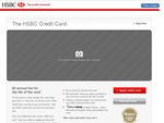 It's Back! HSBC CC with $50 Cash Back and $0 Annual Fee for Life of The Card