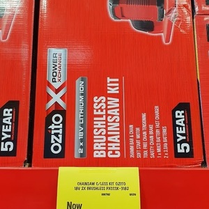 Ozito brushless chainsaw discount kit