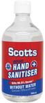 Scotts Aloe Hand Sanitiser 500ml $5.99 C&C (Or + Delivery) @ Chemist Warehouse or My Chemist