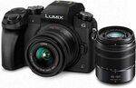 PANASONIC LUMIX G7 Mirrorless Camera with 14-42 + 45-150 Lens $230.88 + Delivery ($0 with Prime @ Amazon US via Amazon AU