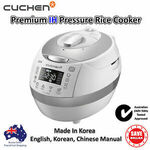 Cuchen WHA-LX1001iDAU 10 Cups IH Induction Pressure Rice Cooker $468 Shipped (via Afterpay) @ save_dollar eBay AU