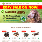 Buy 1 500g, Get 1 Free 500g 100% Aussie Made Dog Treats $29.95 + Free Shipping for Orders over $99 @ Slobber Chops Dog Treats