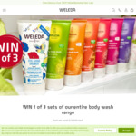 Win 1 of 3 Body Wash Prize Packs Worth $159.60 from Weleda