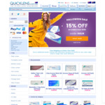 Quicklens (Contact Lens) Halloween Sale: 15% off (Orders over $150) + Free Shipping (Orders over $120)