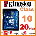 Kingston 32GB SD HC Card Class 10 @ $49.95 FREE Shipping or JoyFlash 32GB Class 10 @ $34.95