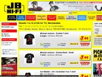 JB Hi-Fi Online - Iron Maiden, Michael Jackson T-Shirts $8 Delivered