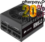 [Afterpay] Corsair RM850 850W Fully Modular 80+ Gold Certified Power Supply Unit $159.20 Delivered @ gg.tech365 eBay