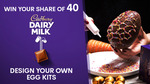 Win 1 of 10 Prizes of Four Cadbury Dairy Milk Design Your Own Egg Kits Worth $40 from Seven Network
