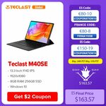 Teclast M40SE Tablet (Android 10, 10.1", 4GB/128GB, 4G LTE) US$145.74 (~A$188.52) Delivered @ Teclast Global AliExpress
