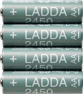 LADDA Pile rechargeable, HR06 AA 1,2V, 1900mAh - IKEA