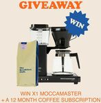 Win a 12 Month Subscription of 1kg Coffee + a Matte Black Moccamaster from The Breakfast Club