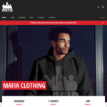 25% off Entire Range + Delivery @ Mafia Clothing
