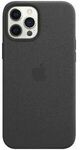 Apple Leather Case for iPhone 12 Pro Max - Black & Violet $55.30 Delivered @ Officeworks