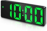 AMIR Digital LED Alarm Clock with Temperature Display $14.24 + Delivery @ AMIR&ORIA Direct via Amazon AU