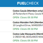 [NSW] Unleaded E10 Petrol $1.667, Premium 98 $1.787, Premium Diesel $1.787 @ Costco Fuel Casula / Marsden Park / Lake Macquarie