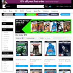 4K Ultra HD Blu-Rays Under $15 + $2 Shipping @ KICKS