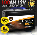 [eBay Plus] MOBI 100Ah 12V Lithium Iron Phosphate Battery LiFePO4 $272.96 Delivered @ Auto-Market eBay
