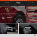 20% off Storewide + Delivery ($0 MEL C&C/ $150 Order) @ Wax It Car Care