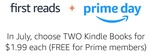 [Prime, eBook] Amazon First Reads: Prime Members Choose Two Free Kindle Books This Month
