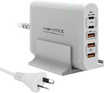 [Waitlist] HEYMIX USB C Charger Dock, 120W 5-Port with Dual Type C PD 3.0 QC $51.99 Delivered @ HEYMIX TECH via Amazon AU