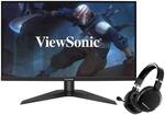 [VIC] ViewSonic 27" 1440p 144Hz Gaming Monitor + Steelseries Arctis 1 Wireless Headset $419 C&C/in-Store + SurChrge @ Centre Com