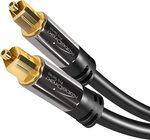 7.5m KabelDirekt TOSLINK Optical Digital Audio Cable - $26.86 + Delivery ($0 with Prime/ $49 Spend) @ Amazon UK via AU