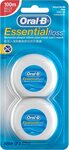 Oral-B Essential Dental Floss 2x50m $2.99 ($2.69 Sub & Save) + Delivery ($0 with Prime/ $39 Spend) @ Amazon AU
