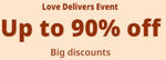 US$2 off US$20, US$5 off US$50, US$10 off US$100 on Love Delivers Event Products @ AliExpress