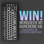 Win a Monsgeek M1 Barebone Keyboard Plus Choice of Keycaps and Switches from PC Case Gear