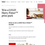 Win 1 of 3 LEGO Harry Potter™ Sets Worth $380 Each from MSO