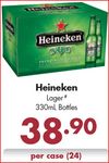 Heineken Slab 330ml Bottles $38.90 at Dan Murphy's