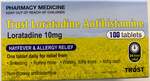 100x Loratadine 10mg Allergy Relief Tablets, $13.99 Delivered @ PharmacySavings
