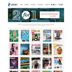 Zinio 2 Year Subscription for Price of 1
