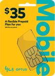 Optus $35 Prepaid Flex Plus SIM Card $0 + $6.99 Tracked Shipping @ Pop Phones