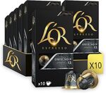 L'OR Espresso Coffee Various Options - 100 Aluminium Capsules $40 ($36 with S&S, $32 with First S&S) Delivered @ Amazon AU