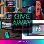 Win a Nintendo Switch with Neon Blue and Neon Red Joy‑Con from NetZylo