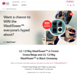 Win 1 of 10 12/9kg WashTower All-in-One Stacked Washer Dryers Worth $3,999 from LG