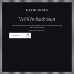 Extra 50% off selected Clothing/Home/Electrical items @ David Jones