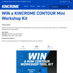Win a Kincrome Mini Workshop Toolkit Valued at $399 from Kincrome