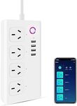 ‎Jinvoo Smart Zigbee 3.0 Power Strip 10A 4 USB Ports & 4 AC Outlets $33.20 @ Amazon AU