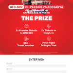 Win a UFC 305 Experience in Perth Worth $10,000 from Ladbrokes [Excludes SA]