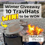 Win 1 of 10 TravlHat's from Ilfe Co