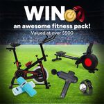 Win a Fitness Pack Including Rowing Machine, Spin Bike, Massage Gun and More from Kogan [Ex WA/Remote Addresses]