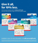 10% off Ultimate Him, Her, Kids, Teens, Birthday, Celebrate, Everyone & Home Gift Card (In-Store Only, Ex. Variable Load) @ ALDI