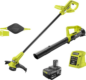 Ryobi One+ 18V ONE+ Line Trimmer and Blower 4.0Ah Kit $229 In-Store Only @ Bunnings