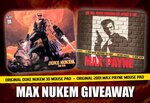 Win 1 of 3 1996 Duke Nukem 3D and 2001 Max Payne Mouse Pads from Apogee Entertainment