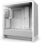 NZXT H5 Flow 2024 Compact Tempered Glass Mid-Tower ATX Case - White $69.90 + Delivery ($0 SYD C&C) + Surcharge @ Mwave